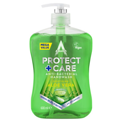 Protect + Care Anti-Bacterial Handwash Aloe Vera 600ml thumbnail 2