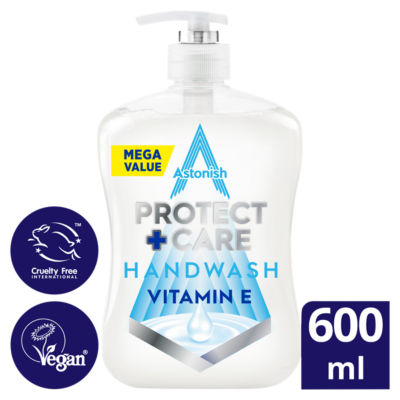 Protect + Care Anti-Bacterial Handwash Vitamin E 600ml thumbnail 2