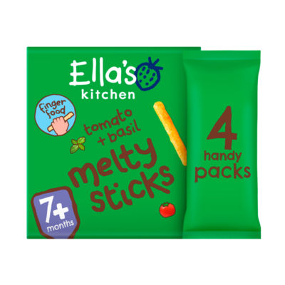 Tomato + Basil Melty Sticks from 7 Months 4 x 6g (24g) thumbnail 4