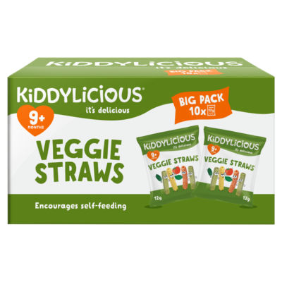Veggie Straws 9+ Months 10 x 12g (120g) thumbnail 2