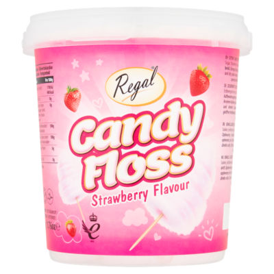 Strawberry Flavour Candy Floss 50g thumbnail 2