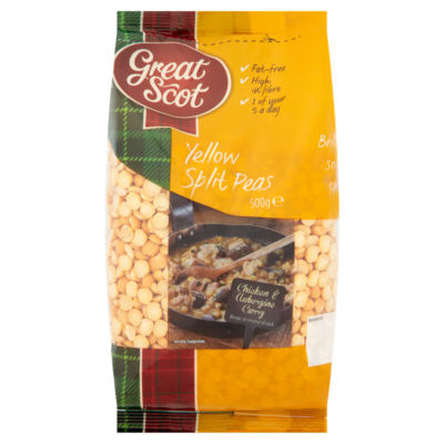 Yellow Split Peas 500g