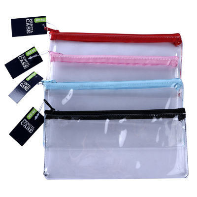 PVC Assorted Pencil Case (Colour May Vary)
