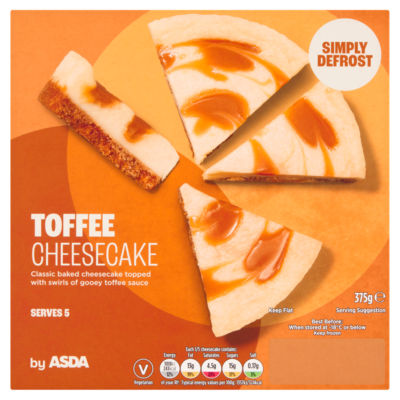 Toffee Cheesecake 375g thumbnail 2