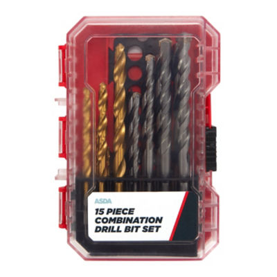 Asda 15pc Drill Bit Set thumbnail 2