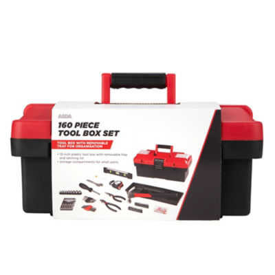 Asda 160 Piece Tool Box Set thumbnail 2