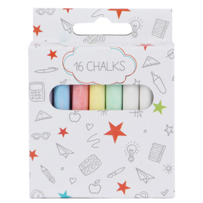 Coloured Chalk Pack