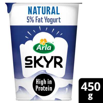 Skyr High Protein Extra Creamy Natural Icelandic Style Yogurt 450g thumbnail 2