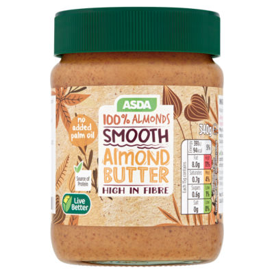 Smooth Almond Butter 340g
