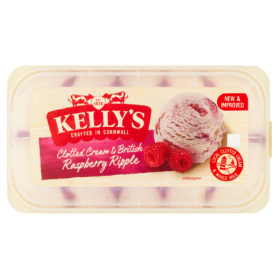 Clotted Cream & British Raspberry Ripple 950ml