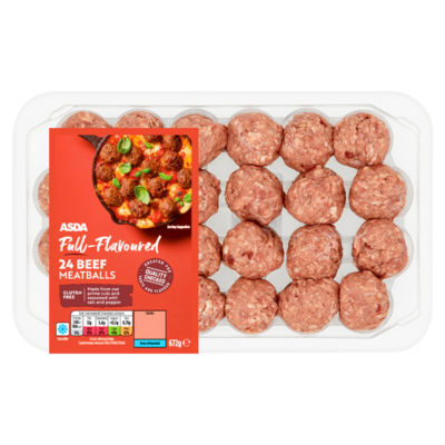 Full-Flavoured 24 Beef Meatballs 672g thumbnail 2