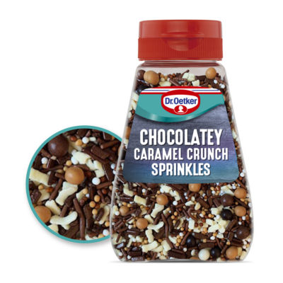 Dr. Oetker Chocolate Flavour Caramel Crunch Cake Sprinkles