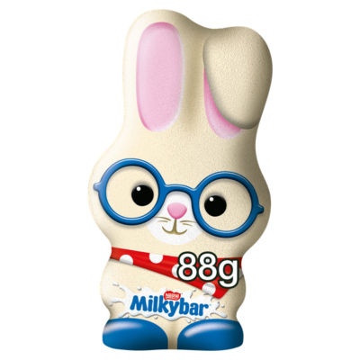 Bunny White Chocolate Easter Hollow Figure 88g thumbnail 2