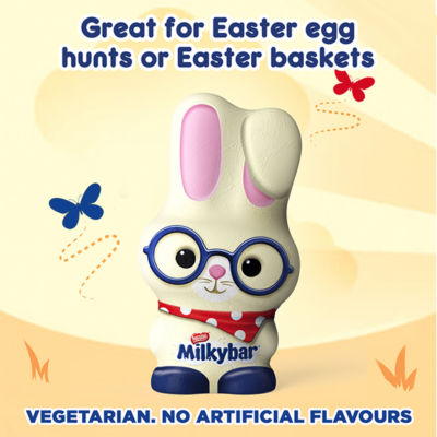 Bunny White Chocolate Easter Hollow Figure 88g thumbnail 3