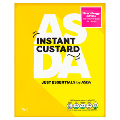 JUST ESSENTIALS by ASDA Instant Custard 70g