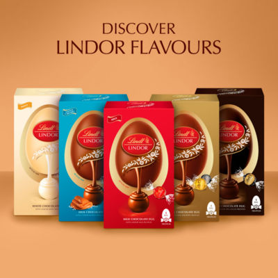 Lindor Milk Chocolate Egg With Lindor Assorted Truffles 260g thumbnail 4