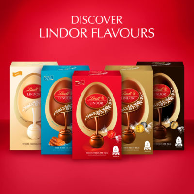 Lindor Milk Chocolate Egg With Lindor Milk Truffles 260g thumbnail 4