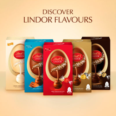 Lindor White Chocolate Egg With Lindor White Truffles 260g thumbnail 4