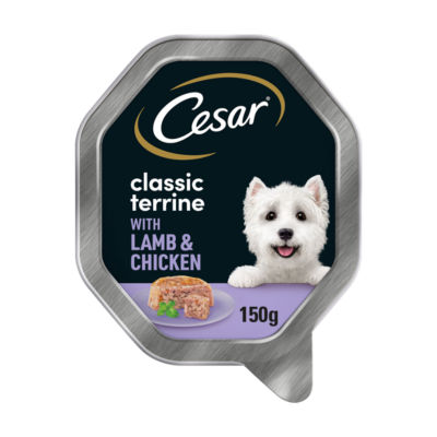 Classics Terrine Wet Dog Food Tray Lamb & Chicken in Jelly 150g thumbnail 2