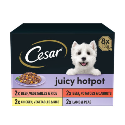 ® Juicy Hotpot Adult Wet Dog Food Trays Mixed in Gravy 8 x 150g thumbnail 2