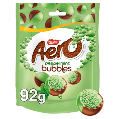 Bubbles Peppermint Milk Chocolate Sharing Bag 92g thumbnail 2