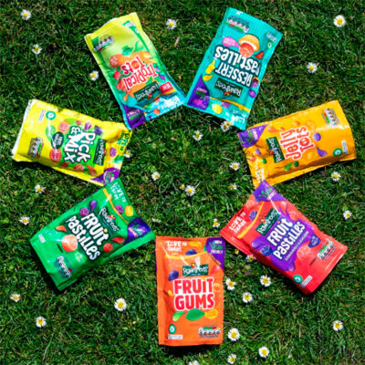 Fruit Pastilles Strawberry & Blackcurrant Sweets Sharing Bag 143g thumbnail 3