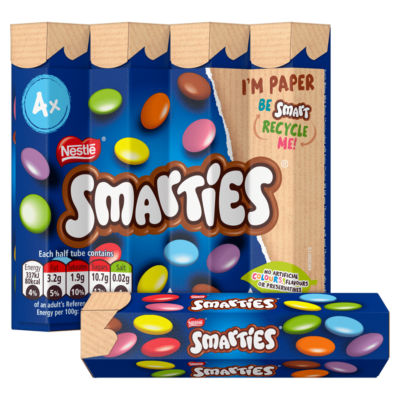 Milk Chocolate Tube 4 Pack Multipack 136g thumbnail 3