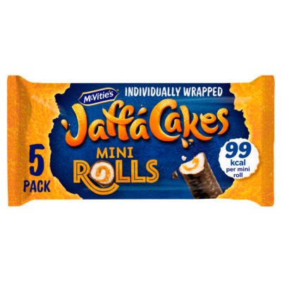 Jaffa Cake Original Mini Rolls Multipack 5 x 26.6g, 133g thumbnail 2
