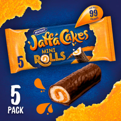 Jaffa Cake Original Mini Rolls Multipack 5 x 26.6g, 133g thumbnail 3