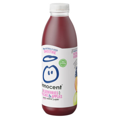 innocent Blueberries, Peaches & Apples Smoothie 750ml thumbnail 4