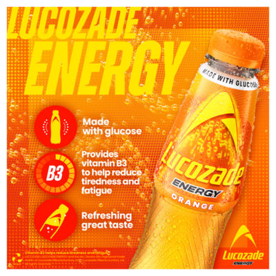 Energy Drink Orange 8 x 380ml Multipack thumbnail 3