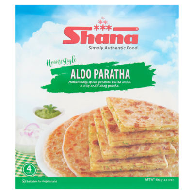 Homestyle Aloo Paratha 4 Pieces 400g thumbnail 2