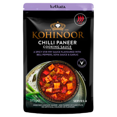 Calcutta Chilli Paneer Cooking Sauce 375g