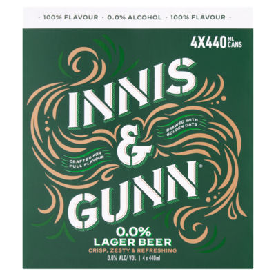 0.0% Lager Beer 4 x 440ml thumbnail 2
