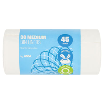 30 Medium Bin Liners 45 Litres thumbnail 2