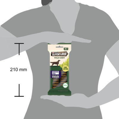 Wild Chew Venison Dog Treats 200g thumbnail 3