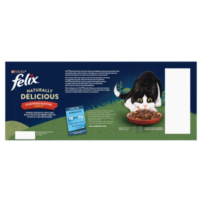Naturally Delicious Countryside Selection Wet Cat Food 40x80g thumbnail 3