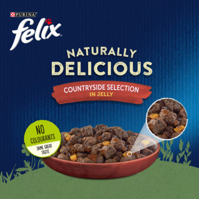 Naturally Delicious Countryside Selection Wet Cat Food 40x80g thumbnail 4