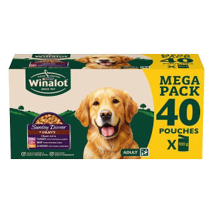 Winalot Sunday Dinner Mixed in Gravy Wet Dog Food