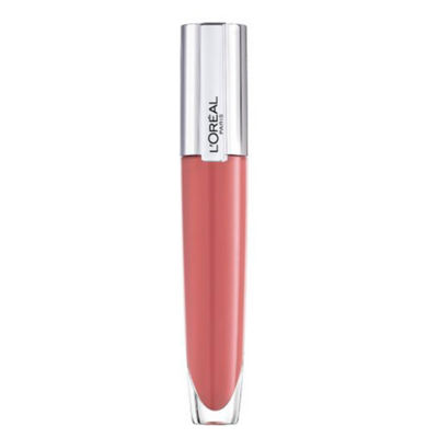 Paris Rouge Signature Plumping Sheer Nude Lip Gloss 412 Heighten, Lightweight thumbnail 2