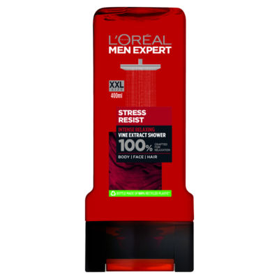 L'Oreal Men Expert Stress Resist Shower Gel Large XL