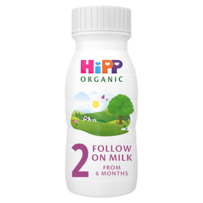 Organic 2 Follow On Baby Milk Ready to Feed Liquid Formula, From 6 Months, 200ml thumbnail 2