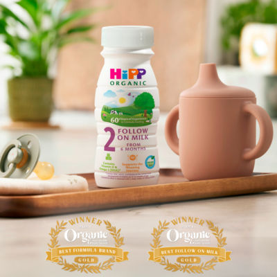 Organic 2 Follow On Baby Milk Ready to Feed Liquid Formula, From 6 Months, 200ml thumbnail 3