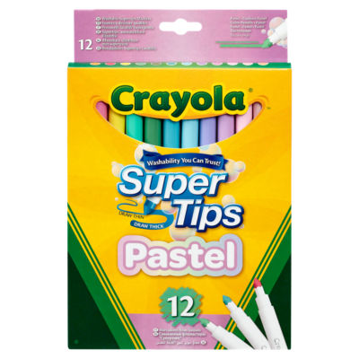 12 Crayola Super Tips Washable Markers thumbnail 2