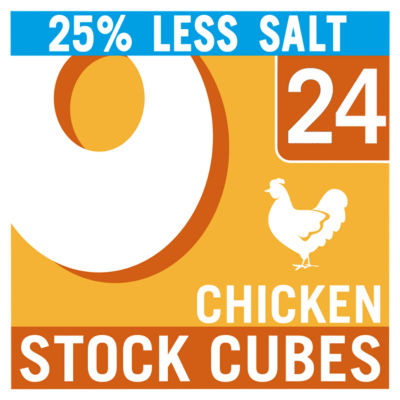 Oxo 24 Reduced Salt Chicken Stock Cubes