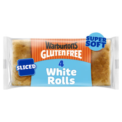 Gluten Free 4 Super Soft Sliced Square Rolls thumbnail 2