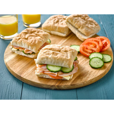 Gluten Free 4 Super Soft Sliced Square Rolls thumbnail 3