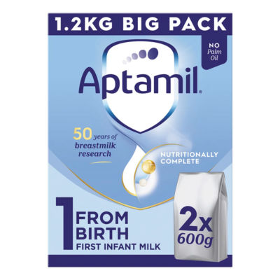 Aptamil 1 First Infant Baby Milk Formula Powder from Birth Big Pack