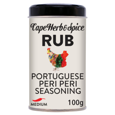 Cape Herb & Spice Portuguese Peri Peri Seasoning Rub Tin