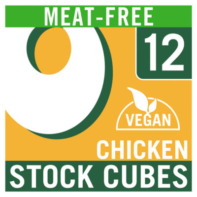 Oxo 12 Meat Free Vegan Chicken Flavour Stock Cubes